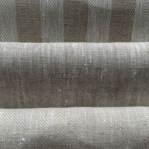 Heavy Weight Linen Fabric by the Yard