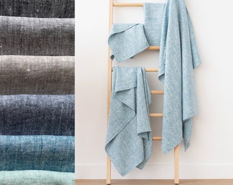 Heavy Weight Linen Bath Towels Various Colours: Linen Towel Set, Bath Towel, body linen towels, Linen Hand Guest towels, Linen Wash cloth