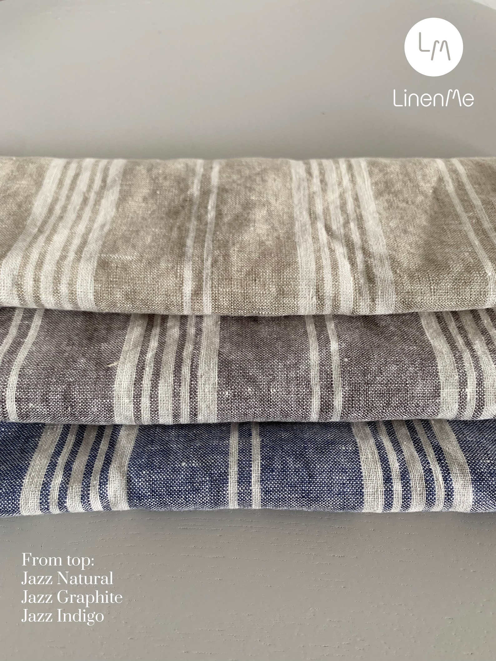 Ticking Striped Linen Pillow Case Natural Standard Euro Etsy