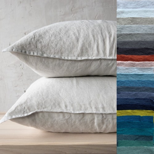 Linen PILLOW CASE Body Pillow Cover / Body Pillow / Cushion Etsy