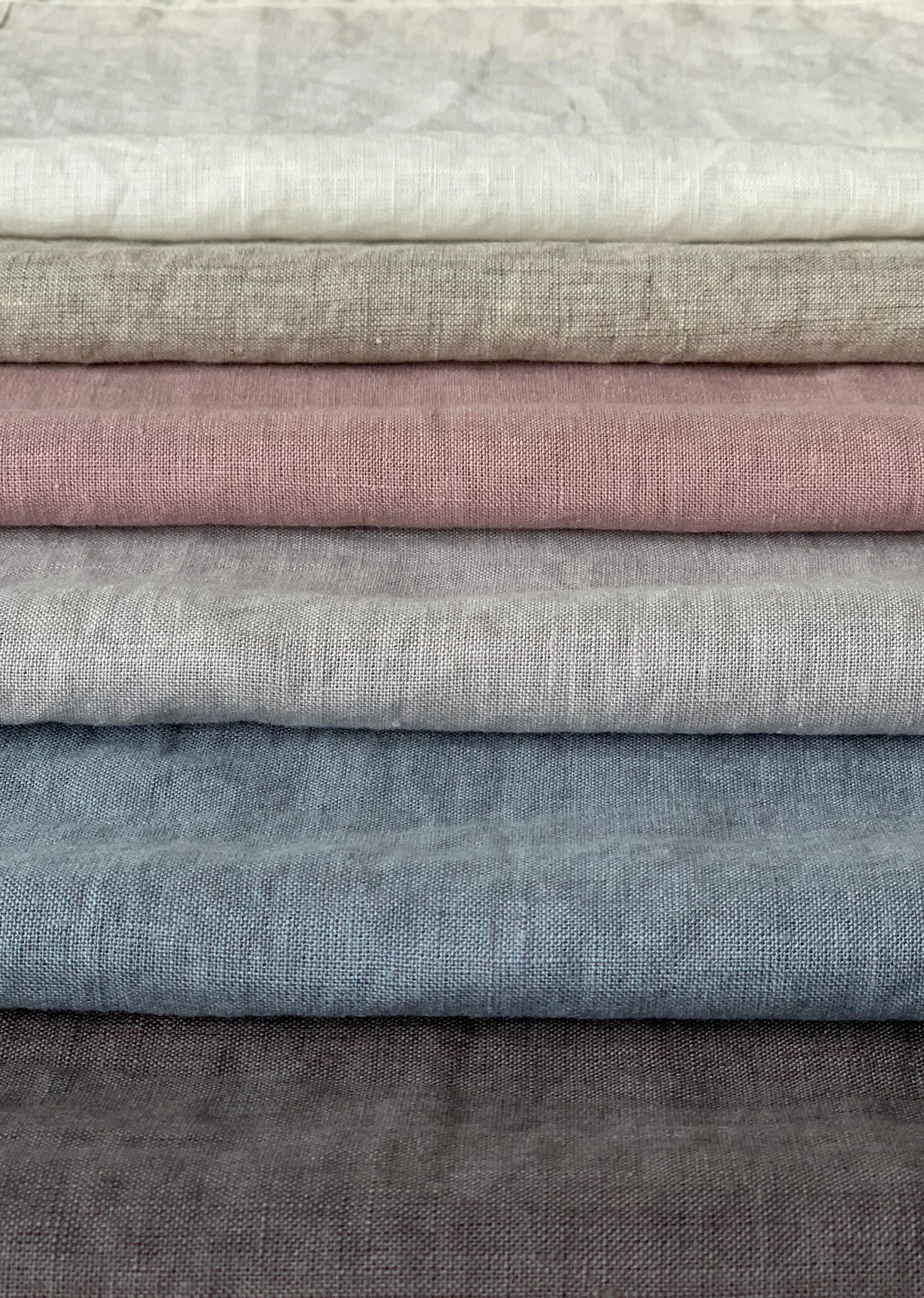 Washed Linen Fabric by the Yard or Meter. Width 250cm / Etsy UK
