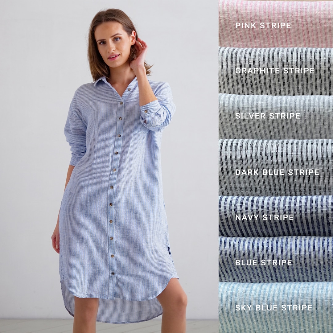 women's a line shirt dress The Assembly Line Shirt Dress – The Fold Line main image 0