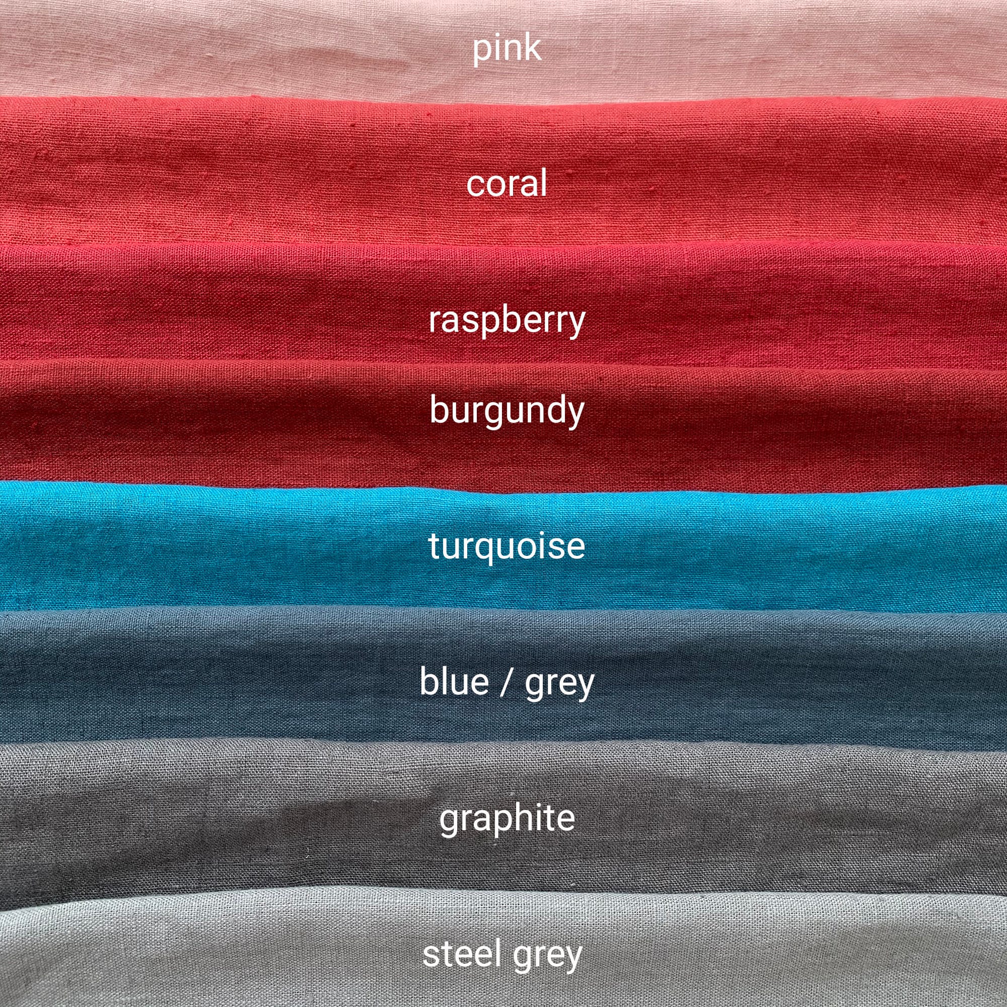 Plain Heavy Weight Linen Fabric by the Yard or Meter Rustic Etsy