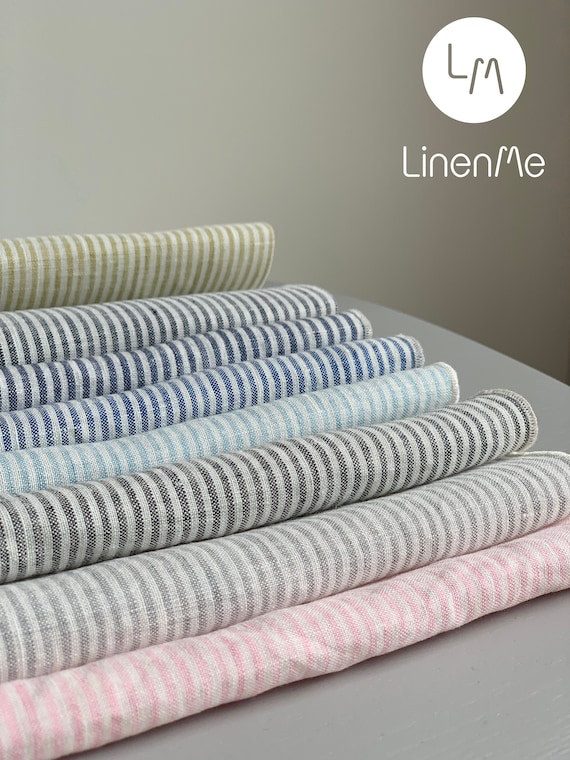 chinese dress ladies Stripes Linen Cotton Twill for Dresses and Trousers  Fabric Sight