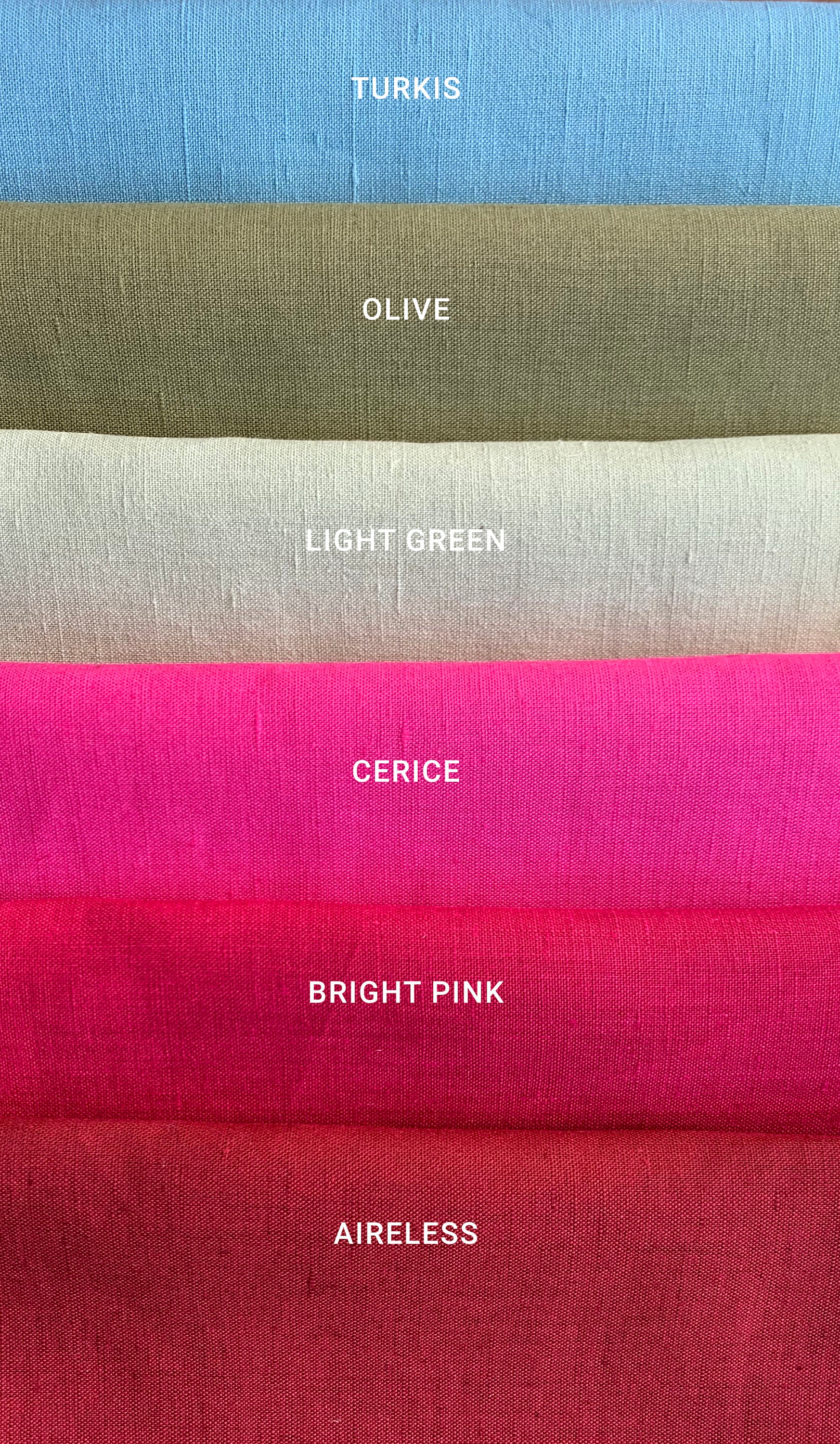 Medium Weight Linen Cotton Mix Fabric by the Yard or Meter Etsy