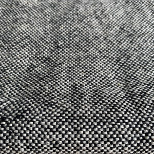 Linen Throw Blanket in Natural. Basket weave linen, fringed, European linen. Twin, Queen, King size. Any size up to 108" Linen Bed Cover. Black