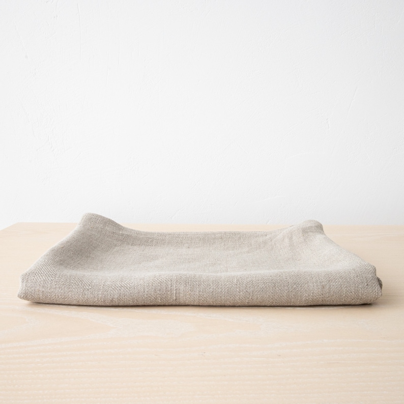 Heavy Weight Linen Bath Towels in Natural Towel Set Bath Etsy