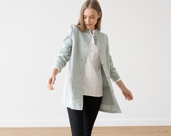 Linen Jacket Paolo in 24 Colours. Washed and Super Soft Linen Jacket Paolo in 24 Colours. Washed and Super Soft
