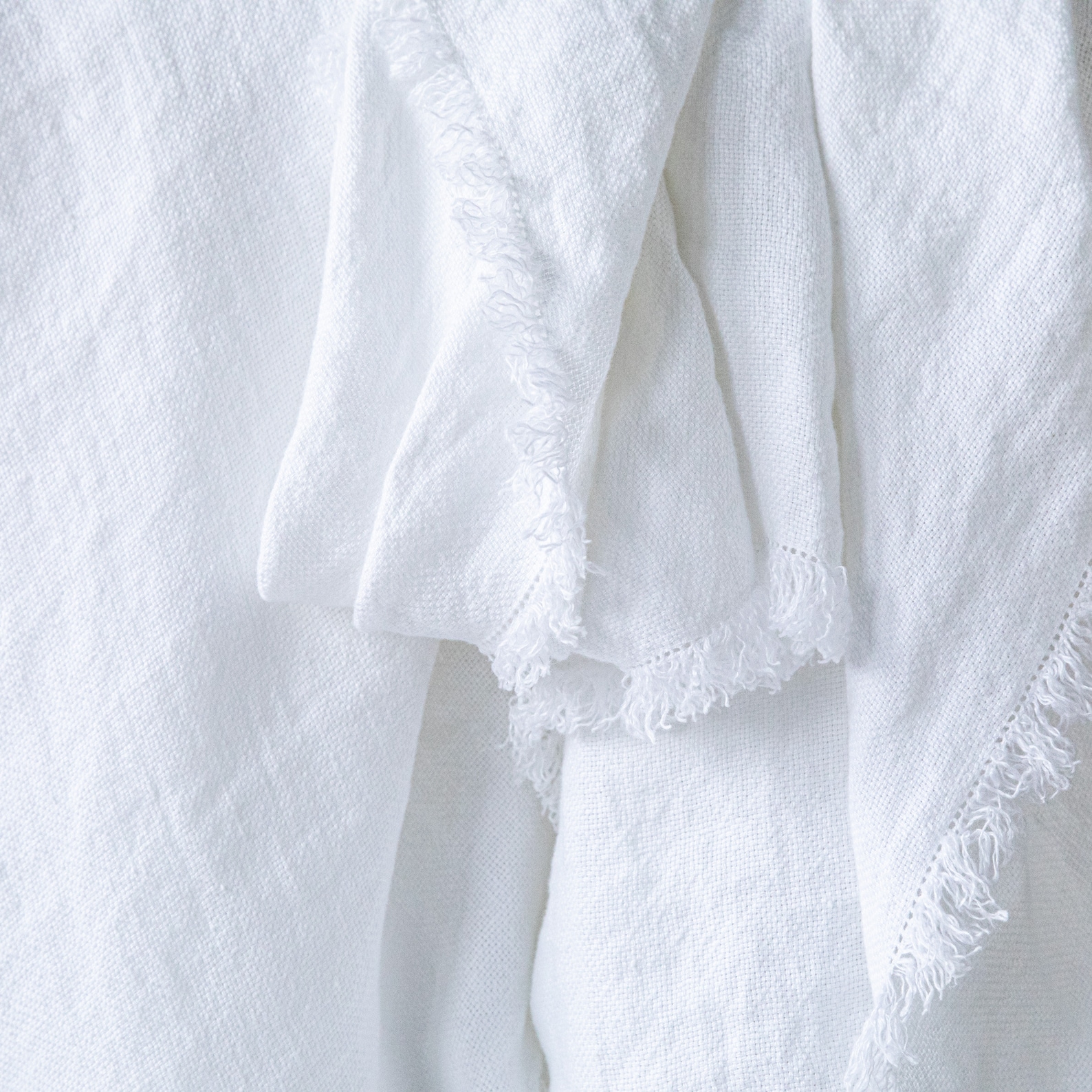 Super Soft Washed Linen Throw Blanket in White. Linen Etsy