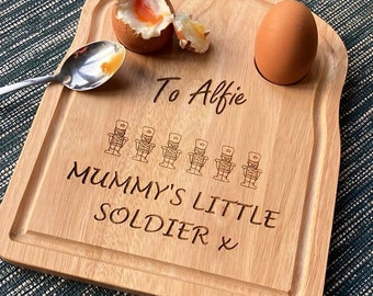 Personalised Dippy Egg  Breakfast Board