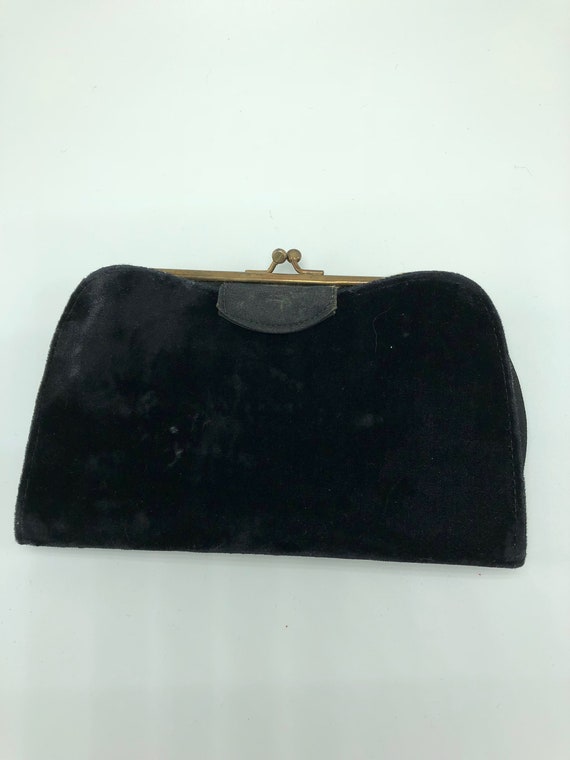 Black Velvet Clutch - image 5