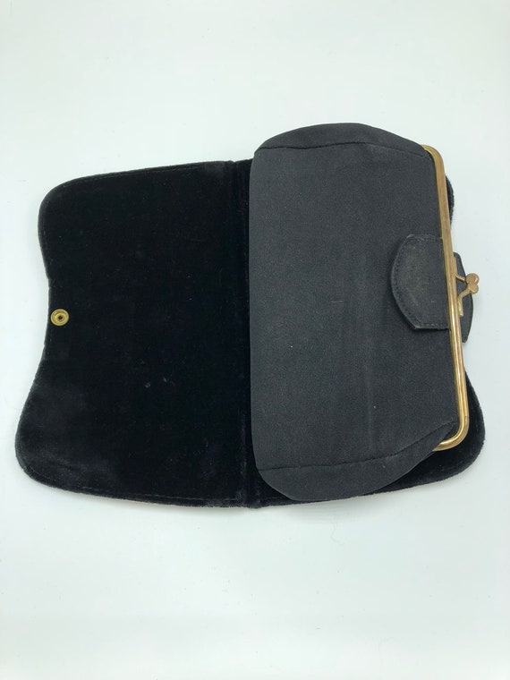 Black Velvet Clutch - image 2