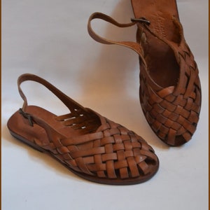 Brown Leather Sandals, Handmade Leather Strap Sandals, Roman Sandals, Greek Sandals, Ancient Gladiator Shoes, Famous Bodrum Sandals-US39.
