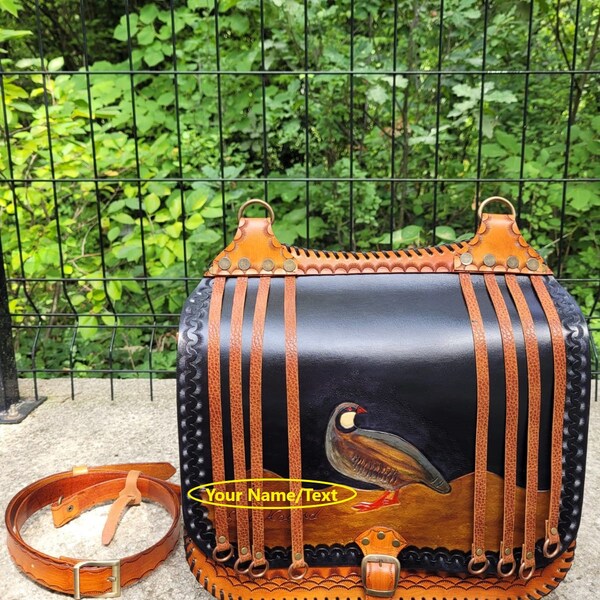 Leather Bird Bag Etsy