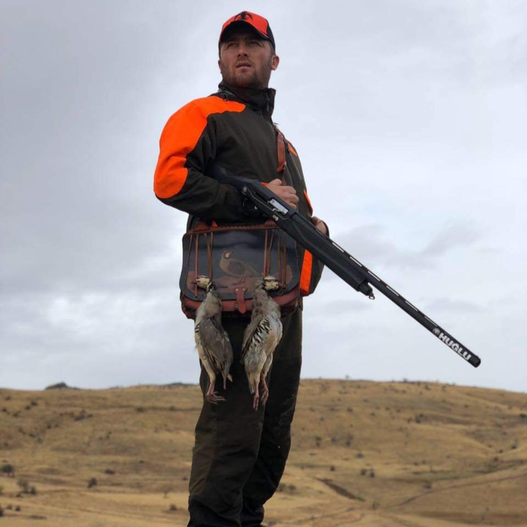 Bird Hunting Handmade Leather Bag Hunting Gift Dove Hunting Bag Quail