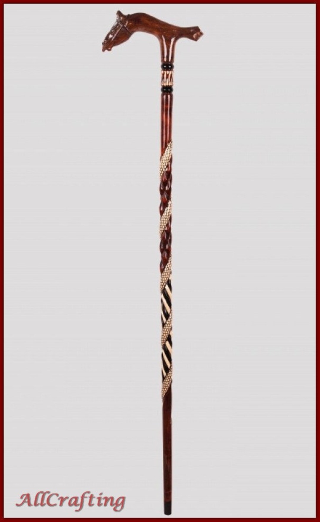 Walking Stick Cane Handmade Wooden Stick High Quality Unique - Etsy