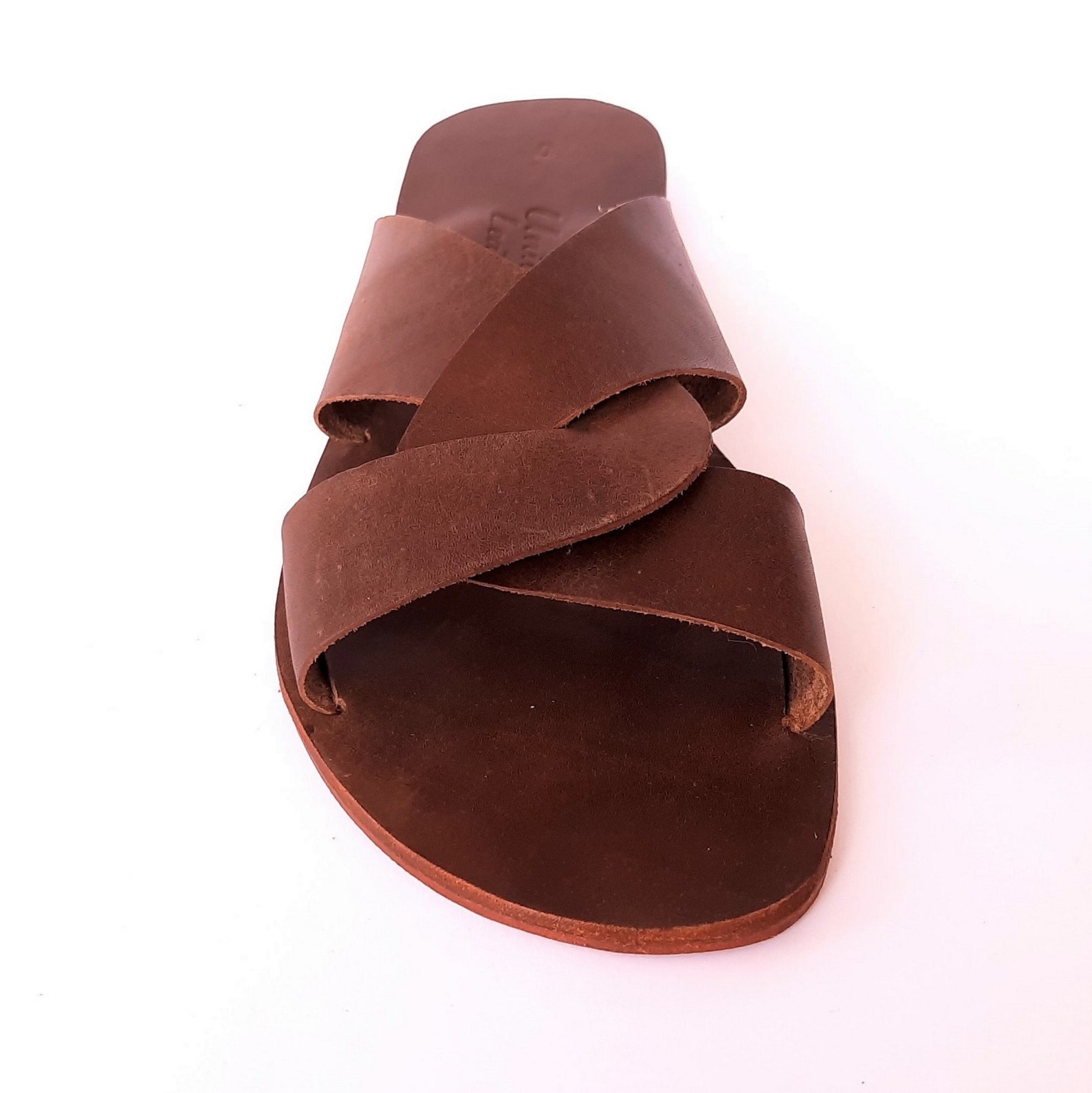 leather slipper