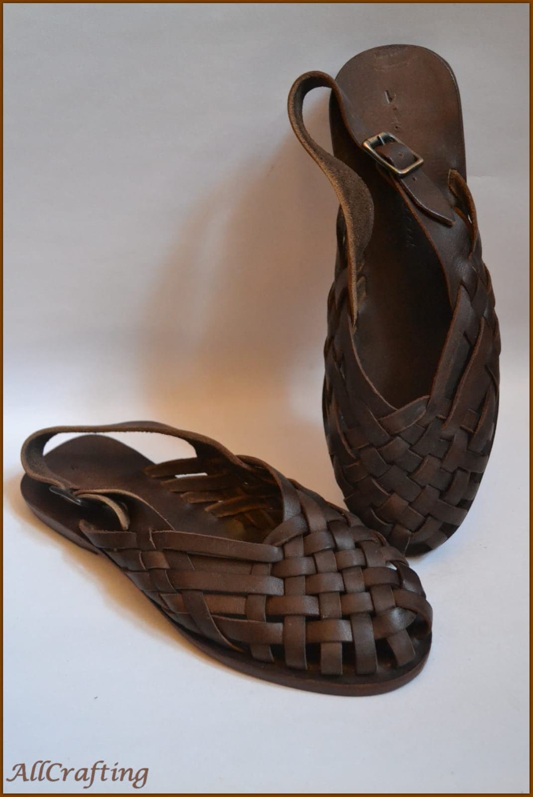 brown flat gladiator sandals