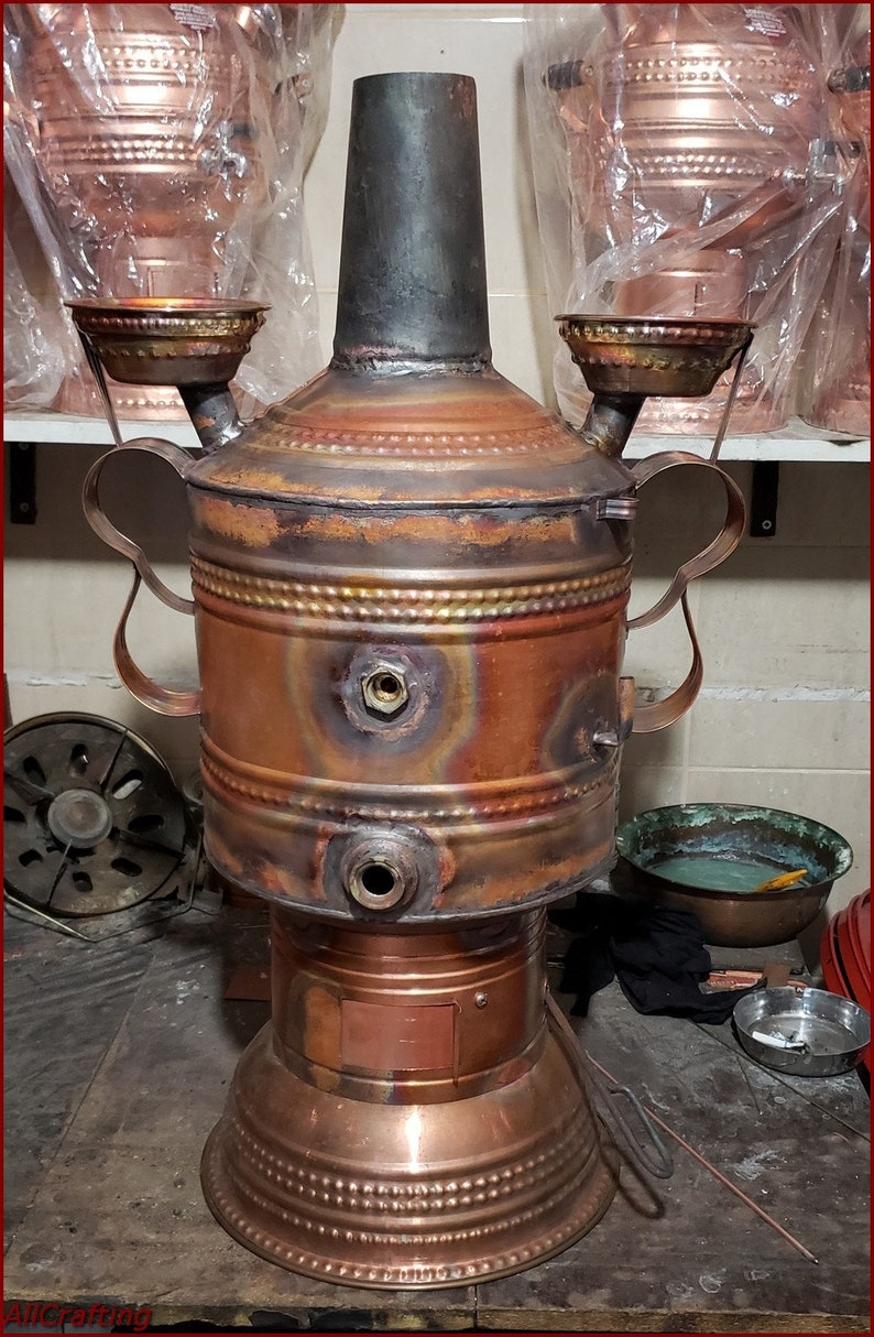 Handmade Copper Tea Pot Turkish Tea Pot Works With Special Etsy