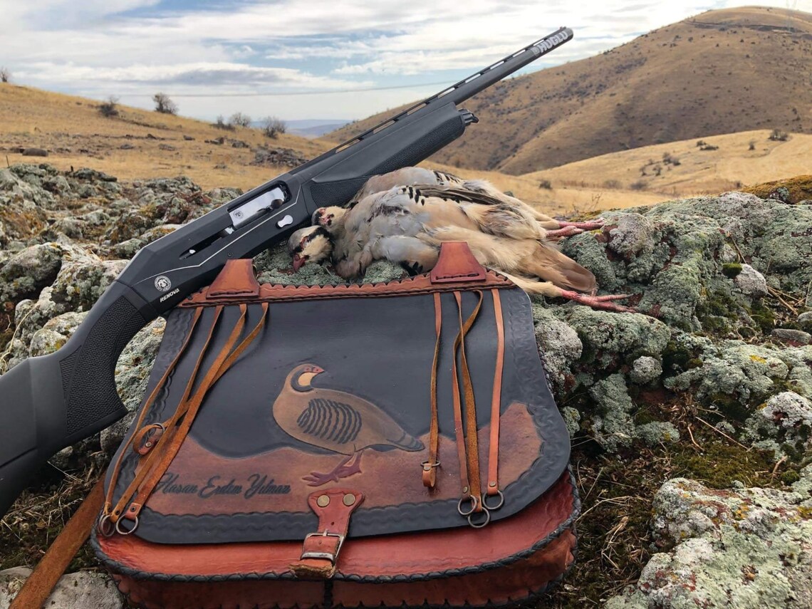 Handmade Leather Bag Hunting Gift Bird Hunting Dove Hunting Etsy