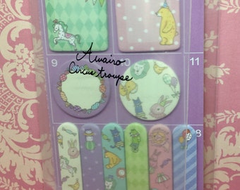 Miniature sticky note set