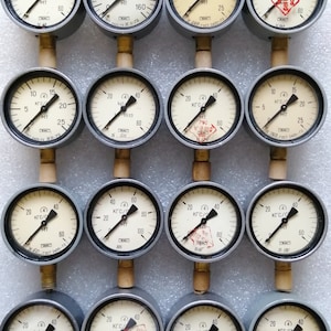 3 stuks. Vintage manometers Steampunk lamponderdelen Industriële lamponderdelen Home Decor Industriële kunstprojecten Craft Supplies Funky lamponderdelen.