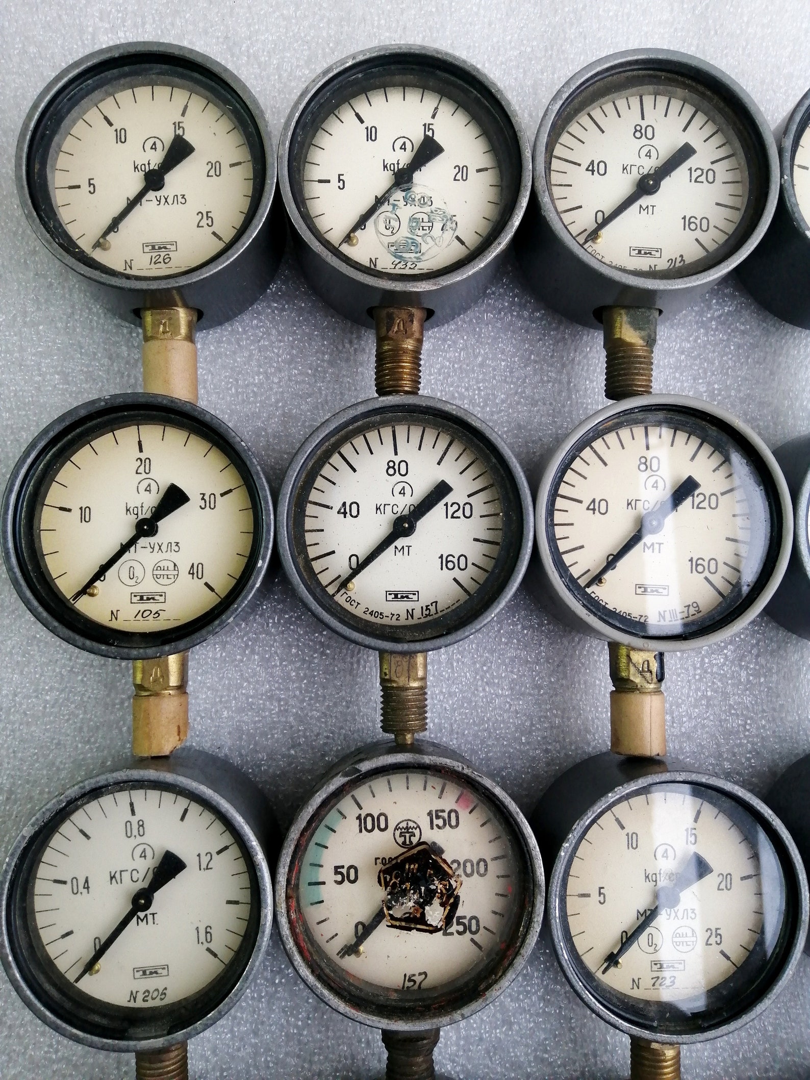 3 Pcs.vintage Pressure Gauges Steampunk Lamp Parts Industrial - Etsy