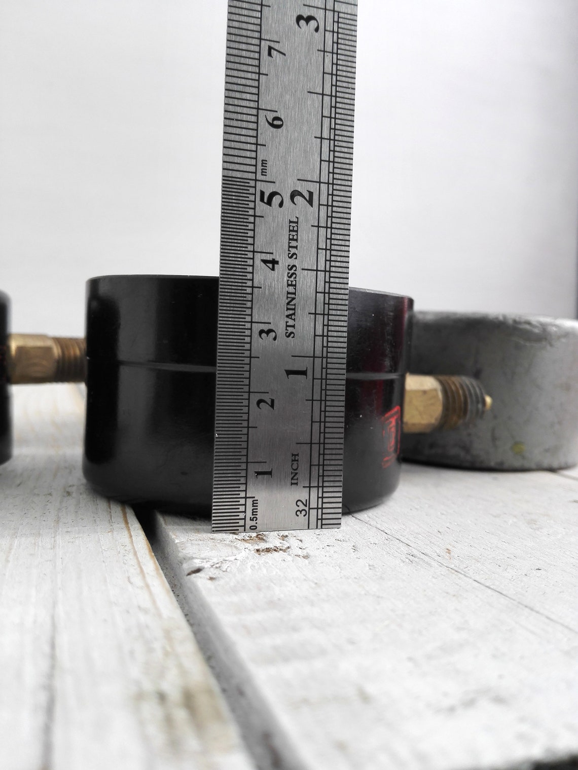 3 pcs.Vintage Pressure Gauges Steampunk Lamp Parts Industrial | Etsy