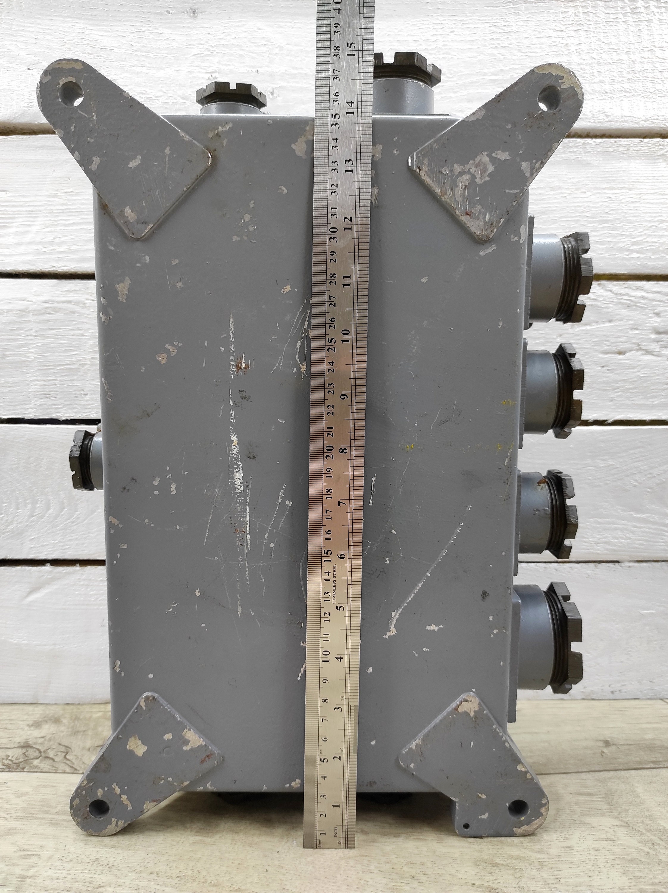 13 8 Industrial Electric Junction Box With 9 Etsy