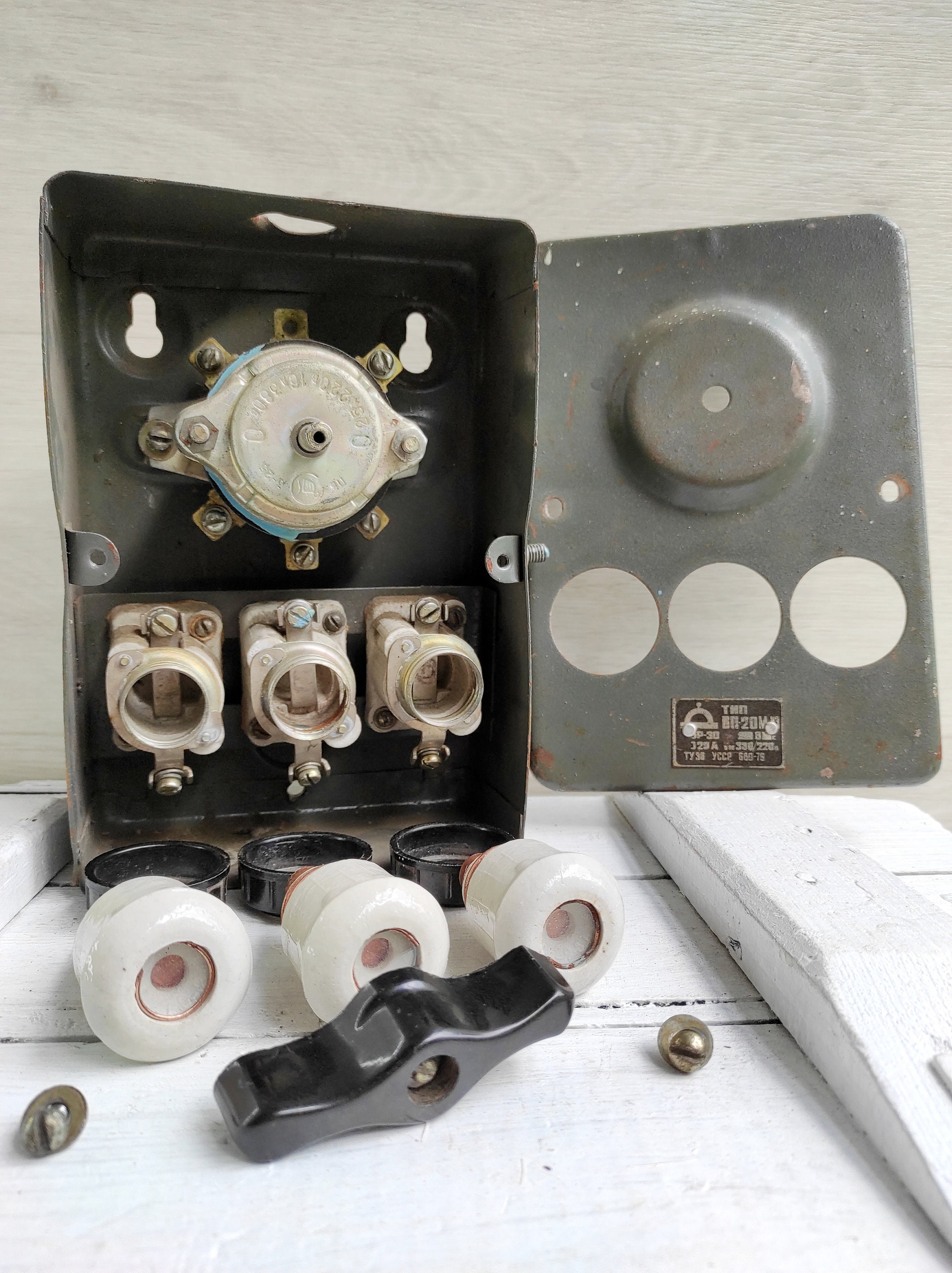 Large Industrial Light Switch Rotary Power Switch Light Etsy