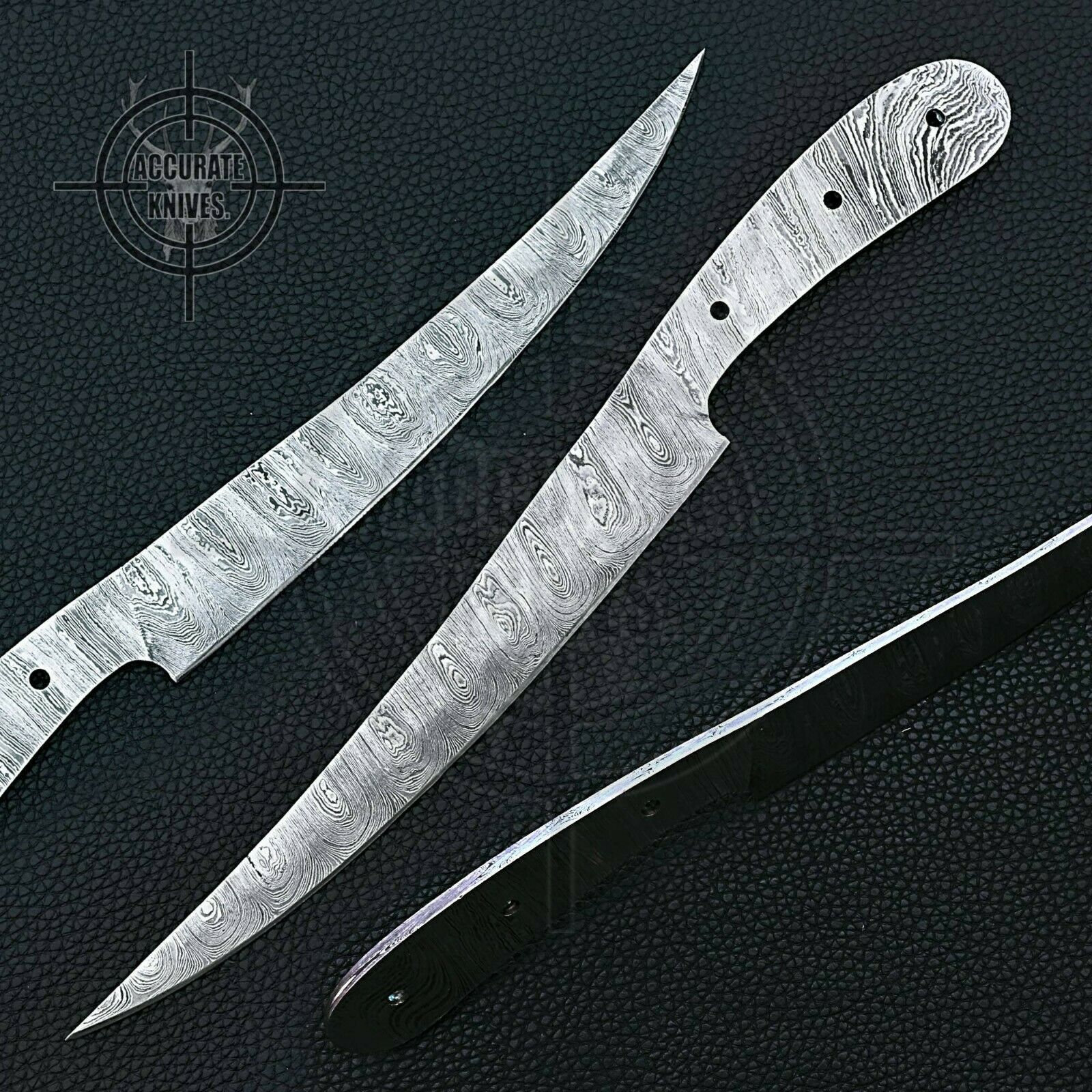 Damascus Steel Fillet Fishing Knife Gift for Men Groomsmen 