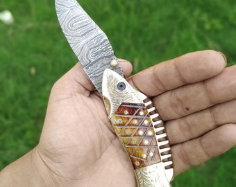 Personalized Fillet Knife, Handmade Damascus Steel Fishing Knife For Dad,  anniversary Gift For Him, Engraved Knife For Friend,Flexible Blade – The  Elite Blades