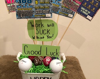 Happy Retirmenet Custom Basket