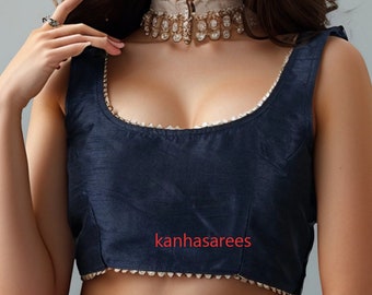 Custom made  Saree Blouse  Design Back-Open High-Quality Stitching Fashion-Forward Women's Wear for Party & Casual Events