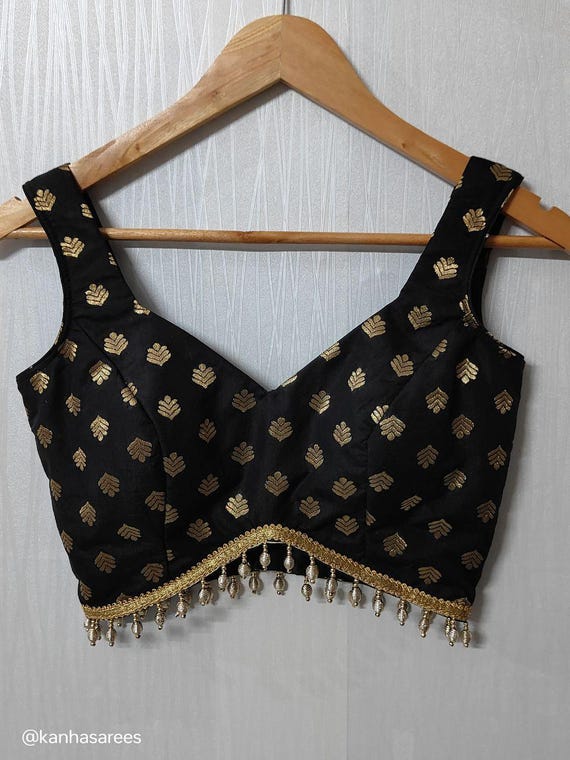 black elegant blouse