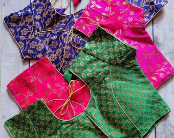 Choli Blouse Lehenga  Readymade Saree Blouse Micro Crop Top for Bridesmaid Gift
