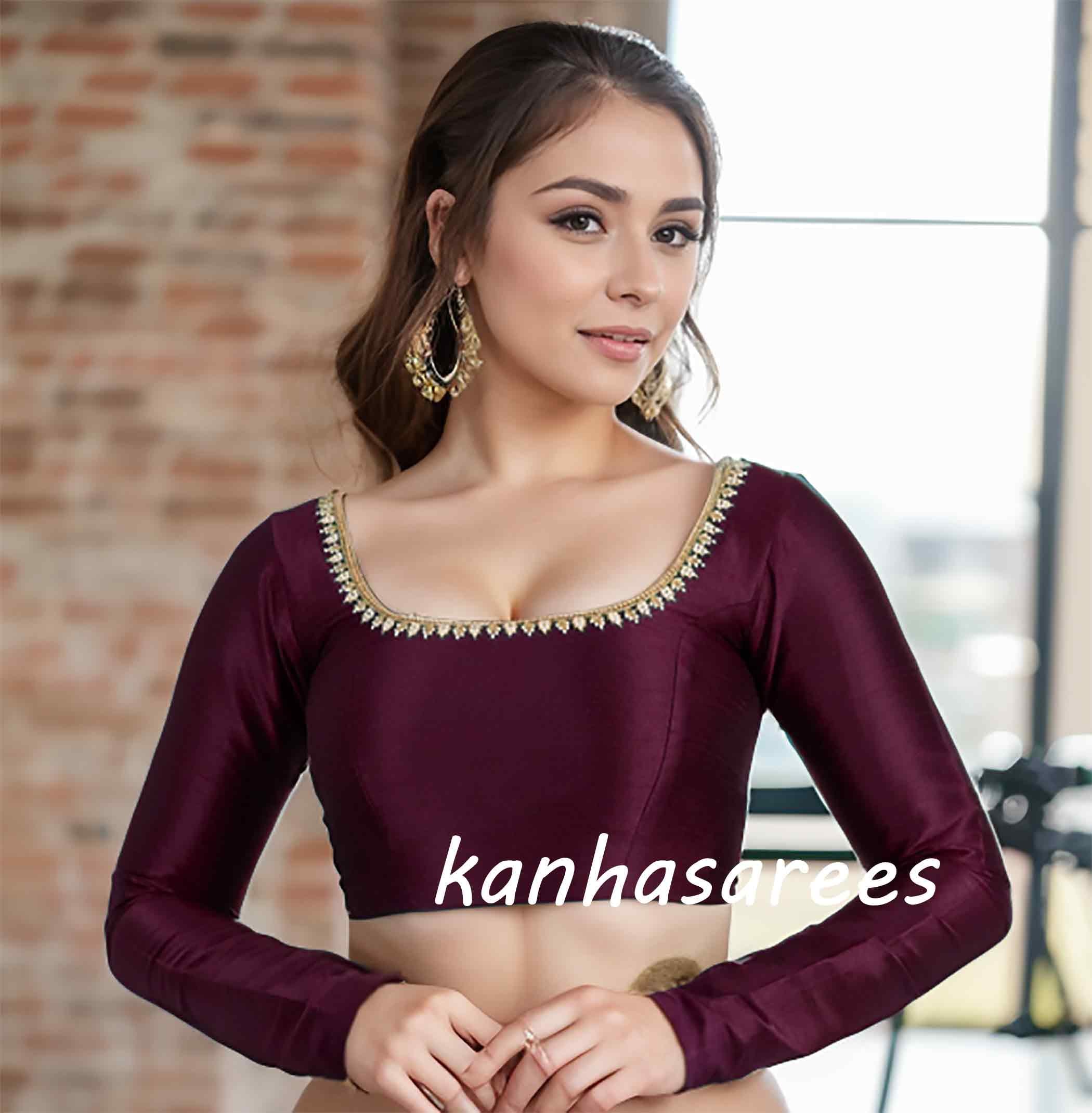 high neck blouses for women