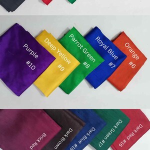 Custom Raw Silk Saree Blouse – Indian Wedding Party Wear image 6