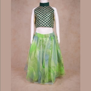 LEHENGA CHOLI for Girls | Ready to Wear Indian Ethnic Dress | Party Wear Kids Lehenga Choli Outfit