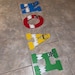 Hand Painted Power Rangers Letters (PER LETTER) - Etsy