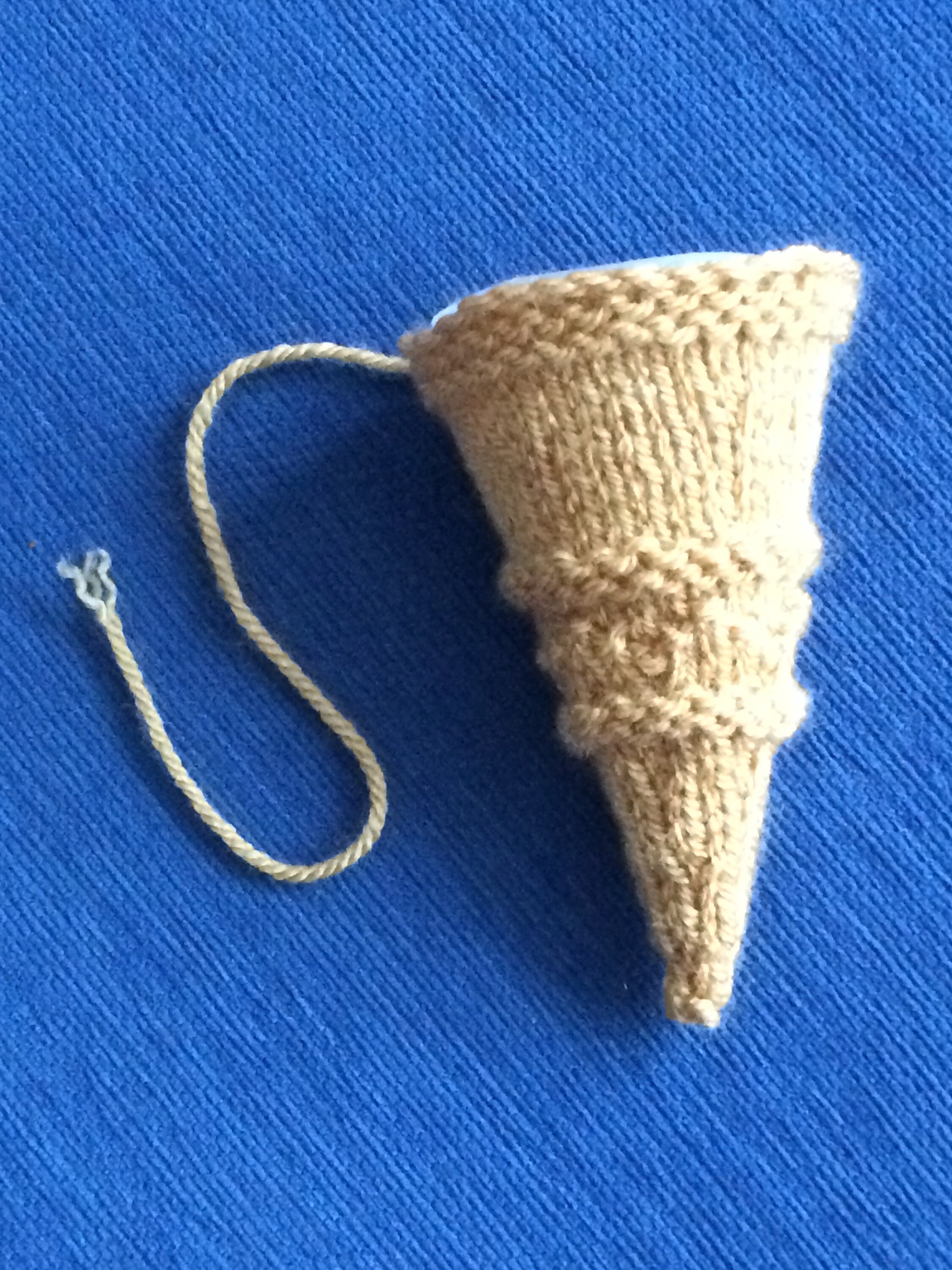 Ice Cream Cone Knitting Pattern Pdf. Etsy