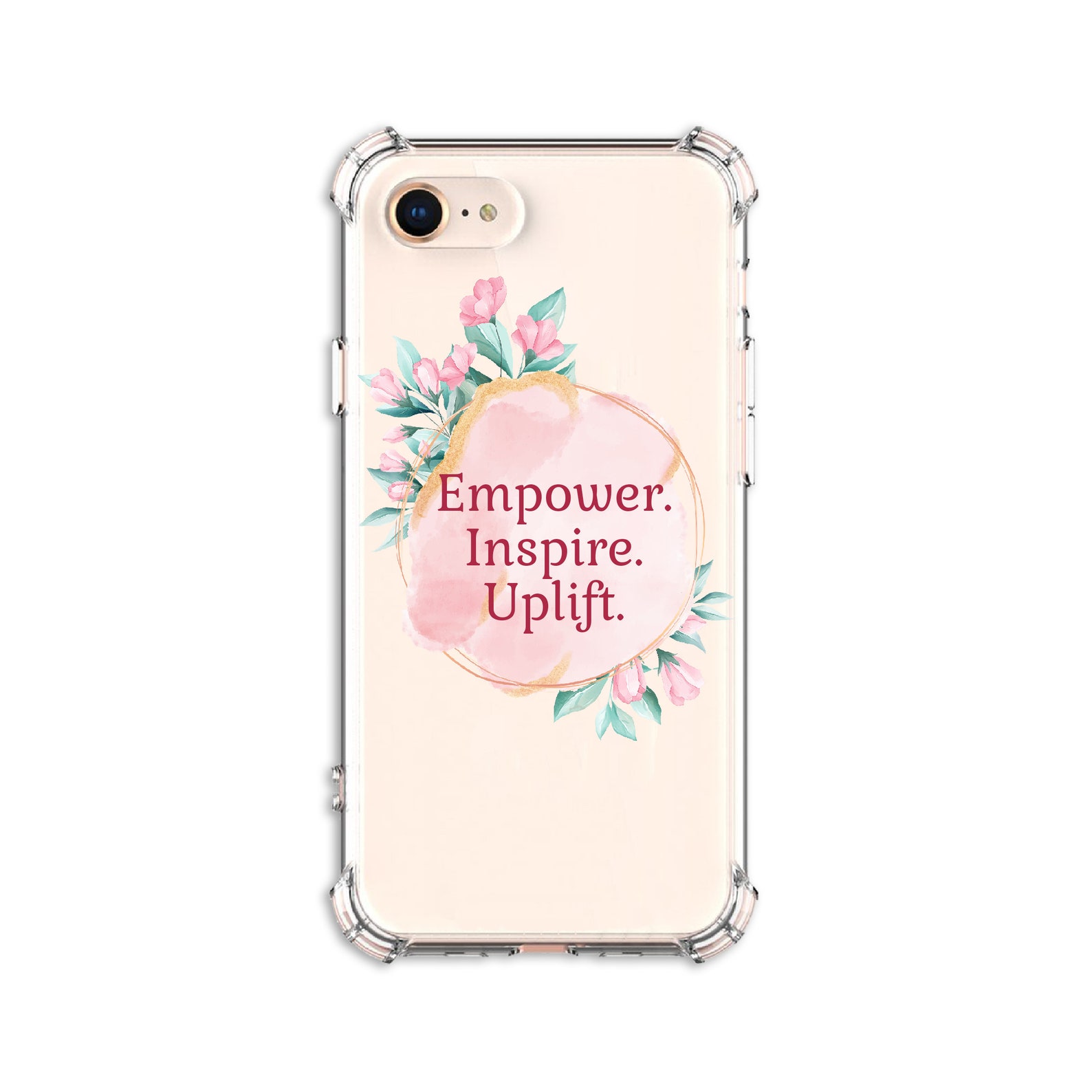 Empower Inspire Uplift Motivational Case iPhone 8 8Plus X ...