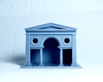 HO scale Pavillon Garden Building - 1:87 for Diorama modeling kit - Building#5B