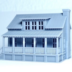 N scale Cottage Farmhouse - 1:160 for Diorama modeling kit - Building#29