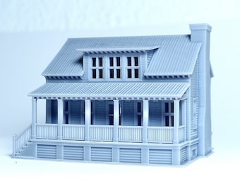 N scale Cottage Farmhouse - 1:160 for Diorama modeling kit - Building#29