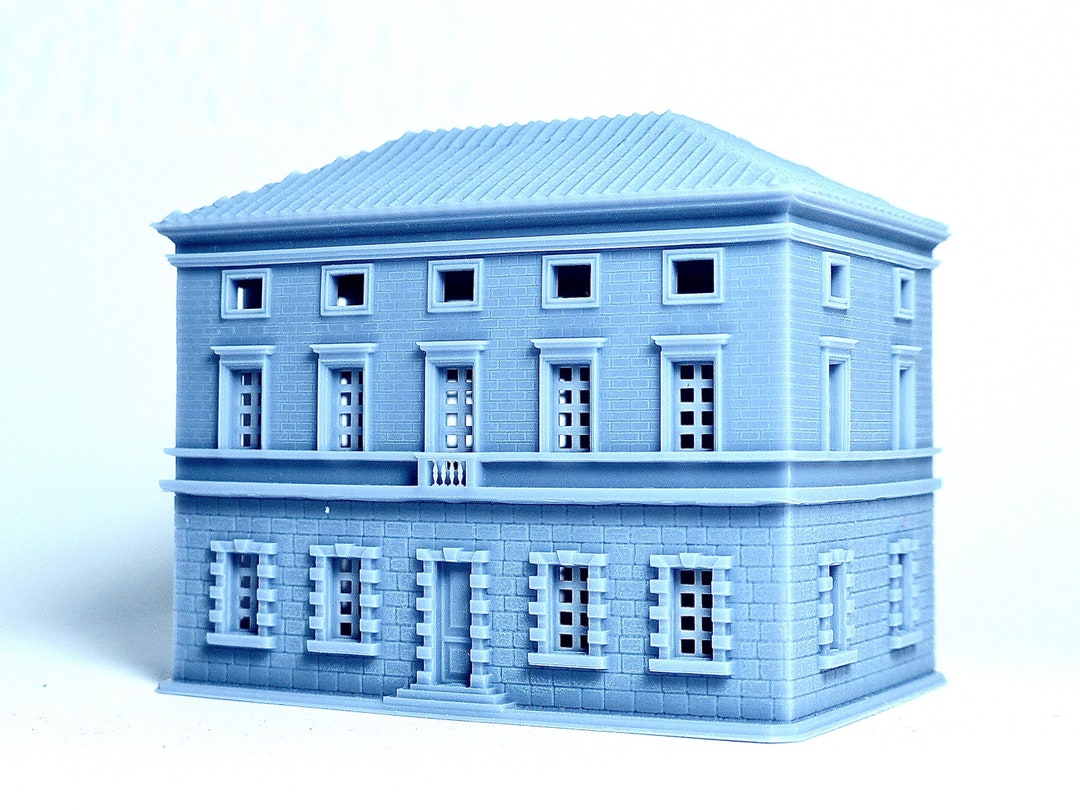 Resin Building N Scale Model Building Kit for Dioramas Building1 Etsy