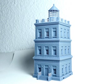 N scale Kap Arkona Schinkelturm Light house - 1:160 Diorama Building Model - Building#35
