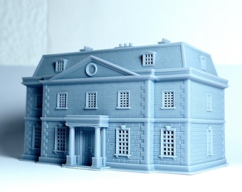 N scale Georgian style big house - 1:160 for Diorama modeling kit - Building#10