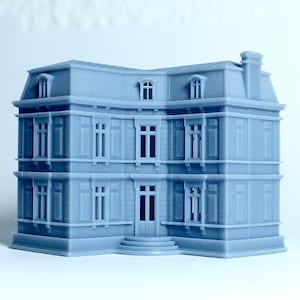 Z scale Traditional French building - 1:220 for Diorama modeling kit - Building#18