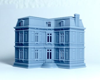 Z scale Traditional French building - 1:220 for Diorama modeling kit - Building#18
